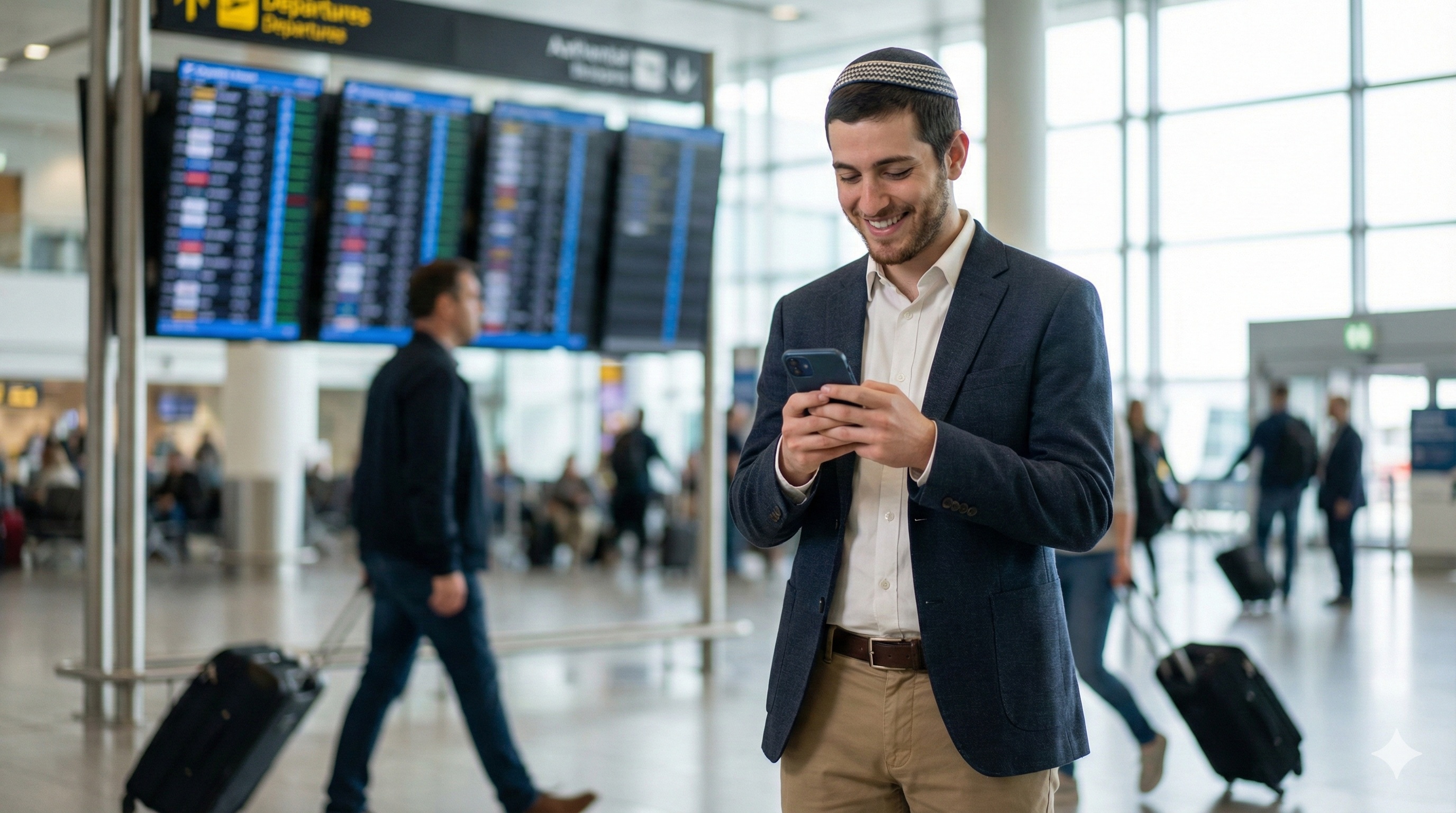 המדריך ל-eSIM למטייל הדתי: איך נשארים מחוברים (למשפחה, לזמני תפילות ולבית חב"ד) במחיר שפוי?