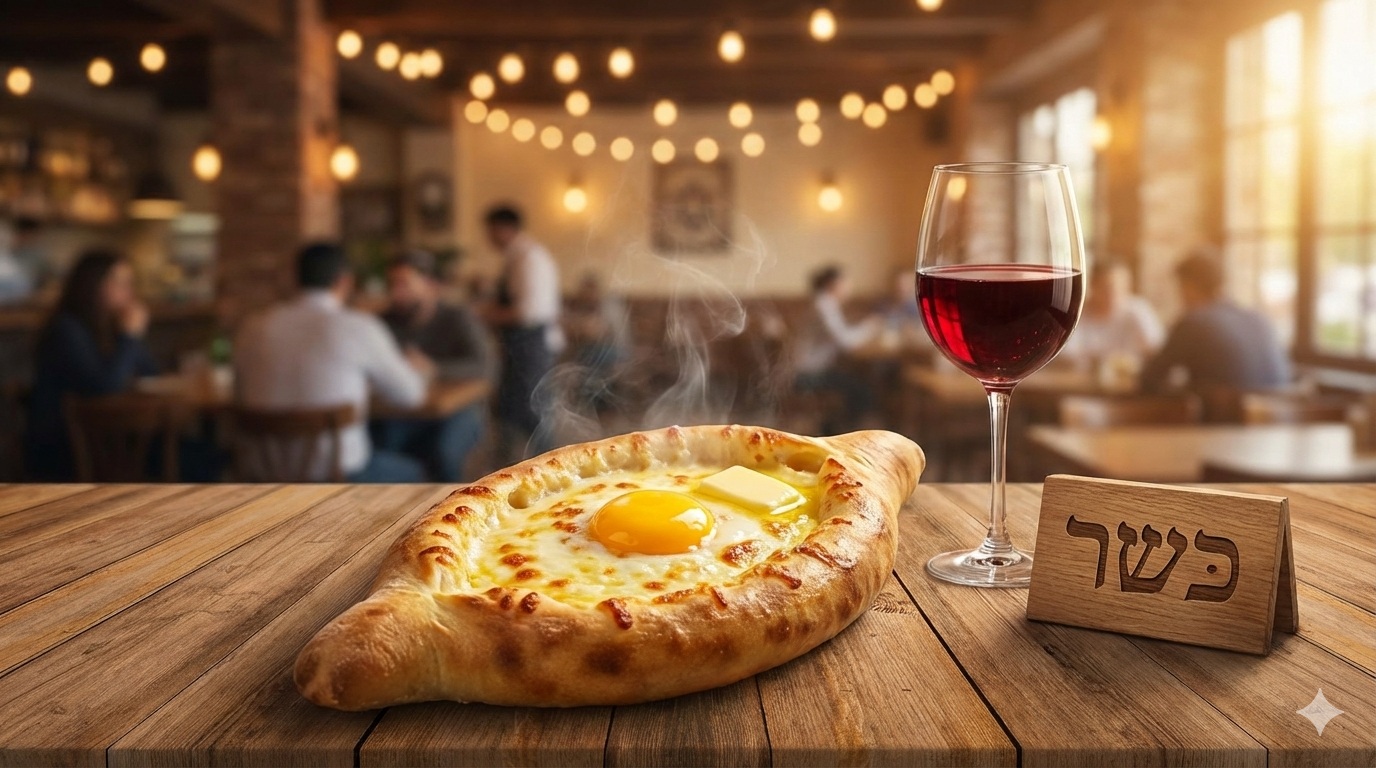 מלכודת החצ'אפורי והיין: המדריך הקולינרי המלא לשומרי כשרות בגאורגיה (מה מותר ומה אסור?)